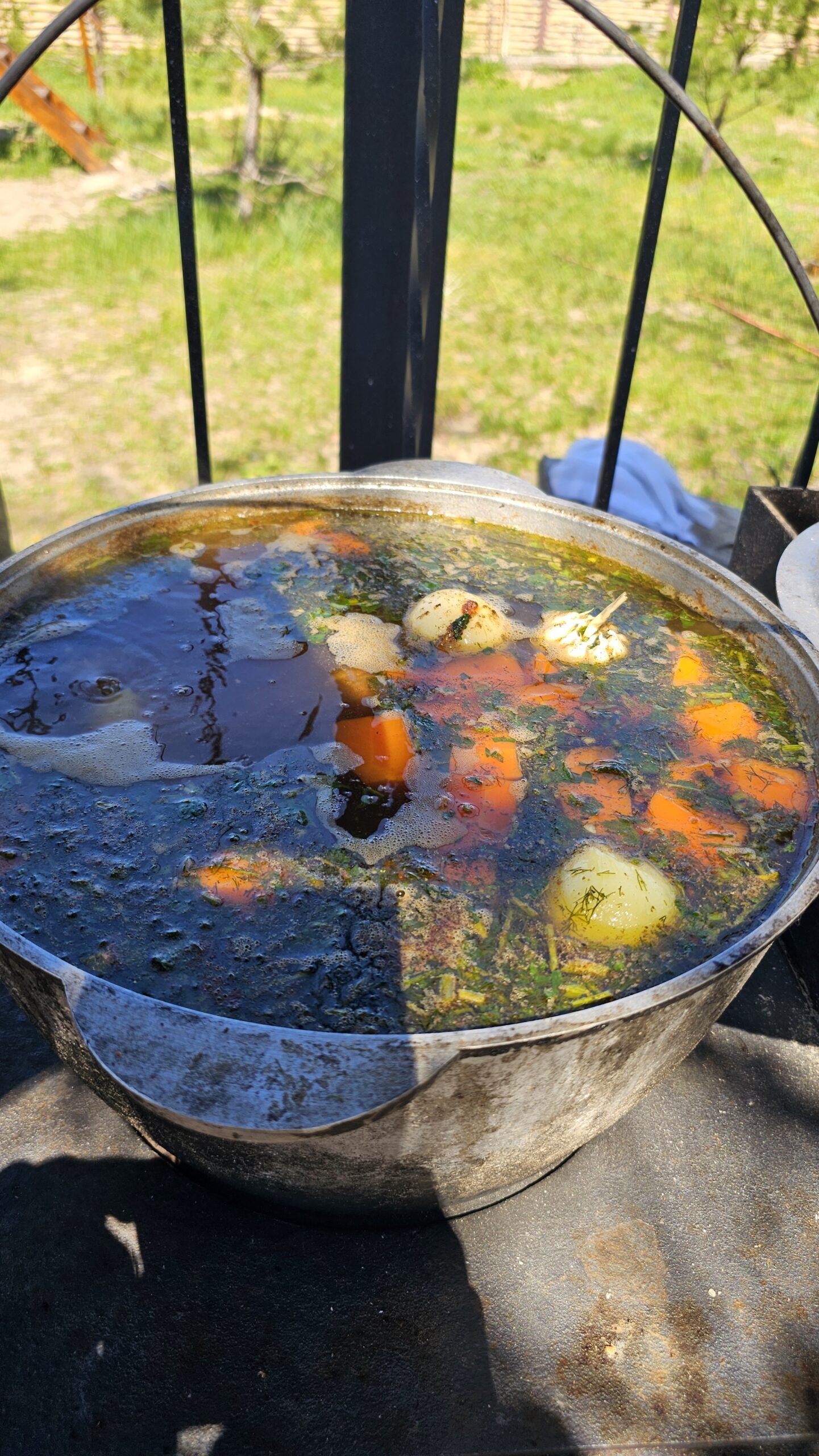 Юшка в казанку